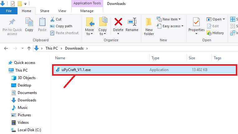How to Install uPyCraft IDE on a Windows PC 7 Open uPyCraft IDE
