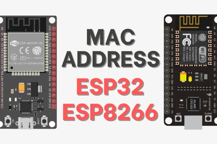 Get MAC Address of ESP32/ESP8266 and Change It (Arduino IDE) 1 Get MAC Address of ESP32/ESP8266 and Change It (Arduino IDE)
