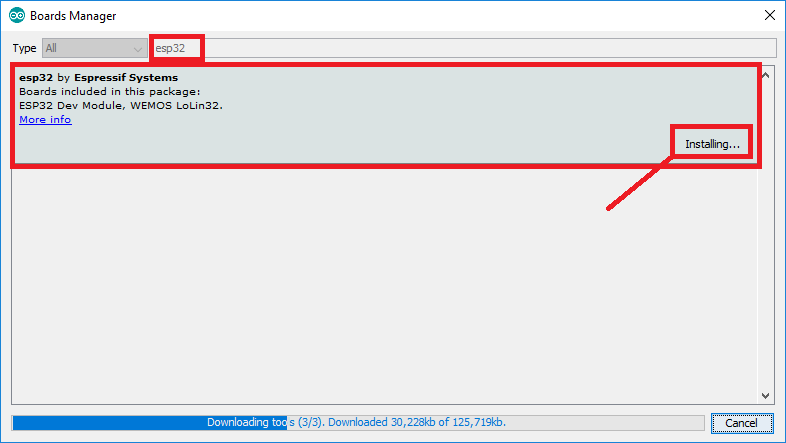 Install ESP32 Board in Arduino IDE in less than 1 minute 5 ESP32 Add-on in Arduino IDE Windows, Mac OS X, Linux Installed