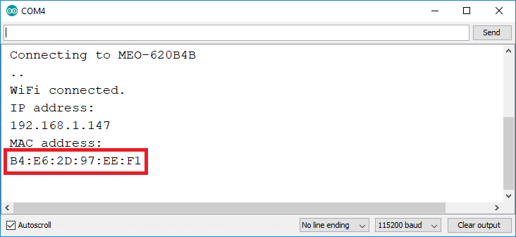 ESP32 Static/Fixed IP Address - Working & Testing 3 ESP32 MAC address