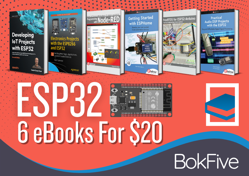 Top 6 ESP32 eBooks for $20